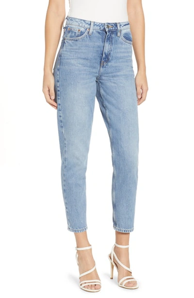 Topshop Autumn High Waist Mom Jeans In Light Blue | ModeSens