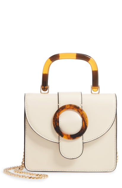 topshop capri buckle crossbody bag