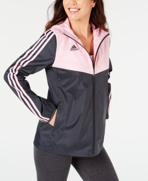 pink and grey adidas jumper