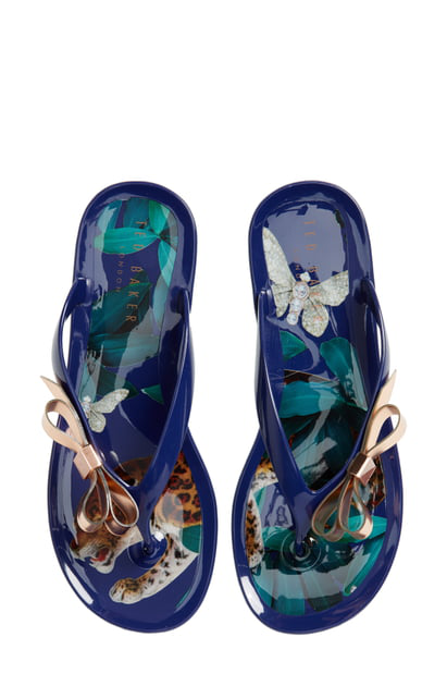 ted baker rubber flip flops
