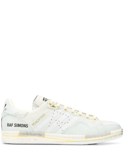 Shop Adidas Originals Adidas By Raf Simons Panelled Low-top Sneakers - Blue