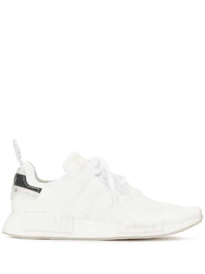 Shop Adidas Originals X Kanye West Nmd R1 Sneakers - White