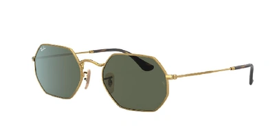 Shop Ray Ban Ray In Green Classic G-15