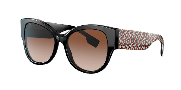 Burberry 54mm Butterfly Sunglasses In 