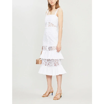 Alexis lyssa tiered ruffle lace shop dress