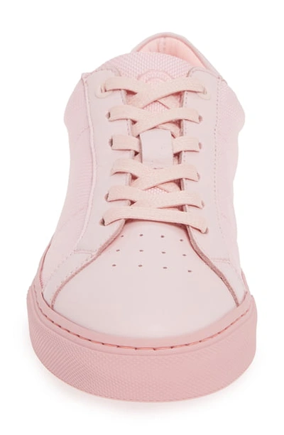 Shop Greats Royale Low Top Sneaker In Soft Pink Leather