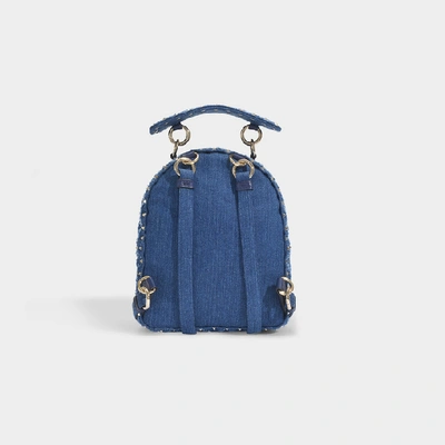 Shop Valentino Garavani | Rockstud Spike Mini Backpack In Blue