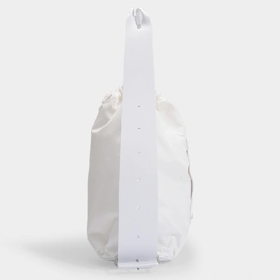 Shop Off-white Convertible Bum Bag In White Nylon