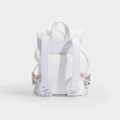 Shop Off-white Off White | Mini Backpack In White Nylon