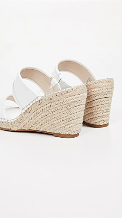 Shop Cupcakes And Cashmere Nalene Wedge Espadrilles In White