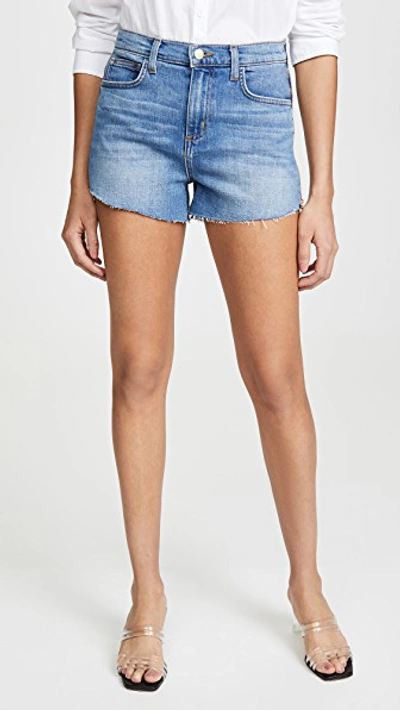 Shop L Agence Ryland High Rise Shorts With Zipper In Sydney