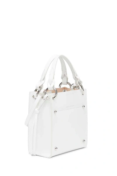 Shop Rebecca Minkoff Small White Tote Bag | Kate Mini Tote |  In Optic White