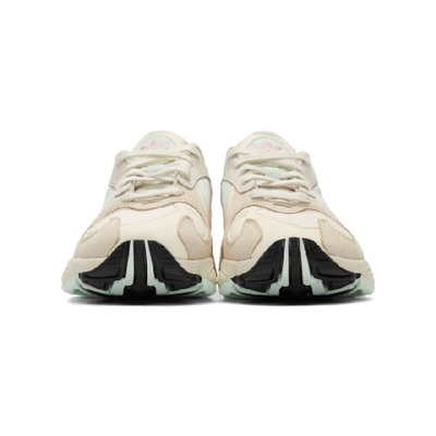 Shop Adidas Originals Off-white Yung-1 Sneakers In Ofwhtmntecr