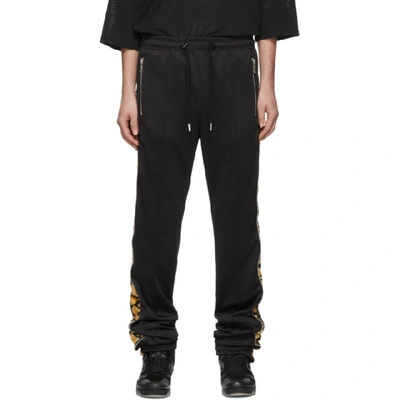 Shop 99% Is Black Leopard Zipper Line Lounge Pants