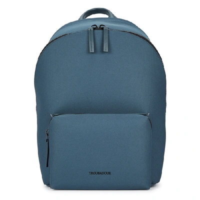 Shop Troubadour Adventure Slipstream Canvas Backpack In Blue