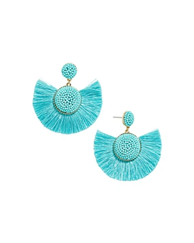 Shop Baublebar Beaded Marinella Drop Earrings In Turquoise