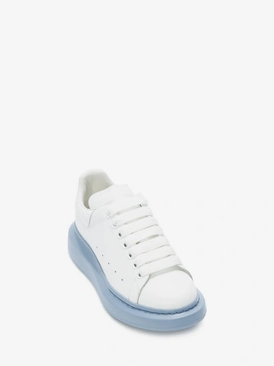 Shop Alexander Mcqueen Oversized Sneaker In Dream Blue