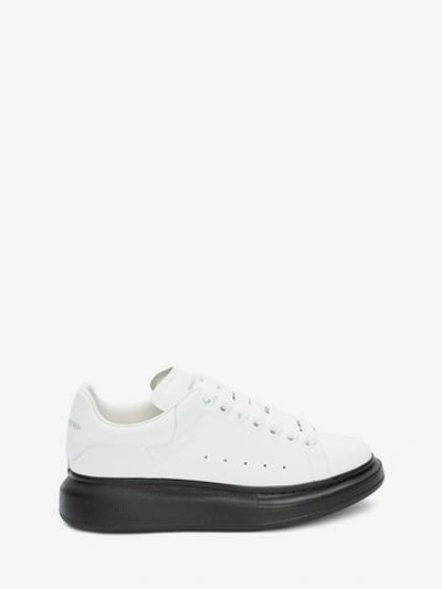 Shop Alexander Mcqueen Oversized Sneaker In White/black