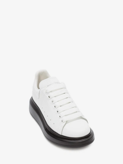 Shop Alexander Mcqueen Oversized Sneaker In White/black