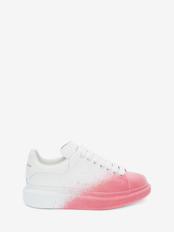 alexander mcqueen pink and white sneakers