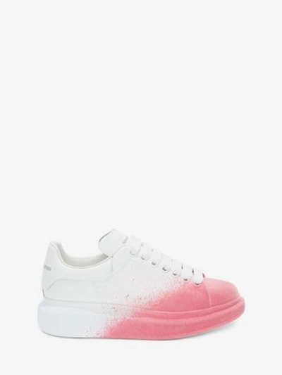 Shop Alexander Mcqueen Oversized Sneaker In Sugar Pink
