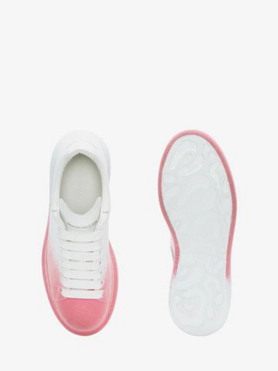 Shop Alexander Mcqueen Oversized Sneaker In Sugar Pink