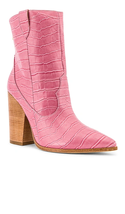 RAYE LEON 靴子 – 粉色