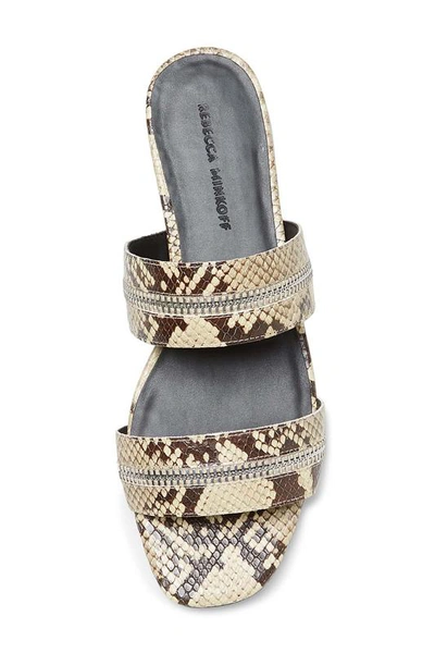 Shop Rebecca Minkoff Marciann Too Sandal In Butter