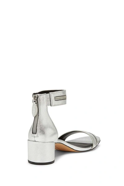 Shop Rebecca Minkoff Ortenne Sandal In Silver