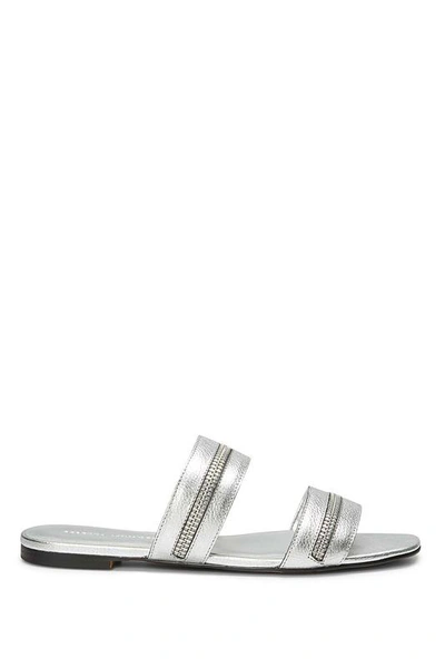 Shop Rebecca Minkoff Marciann Sandal In Silver