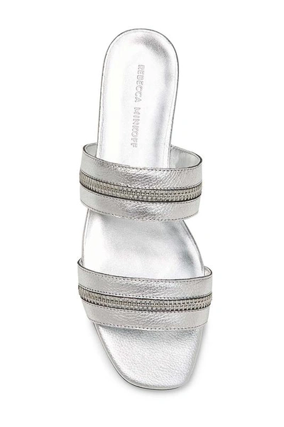 Shop Rebecca Minkoff Marciann Sandal In Silver