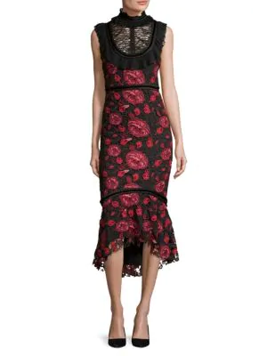 alice and olivia rose dress