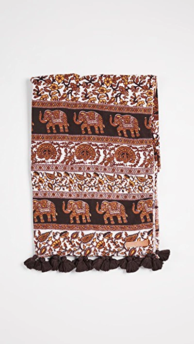 Shop Zimmermann Turkish Towel In Elephant Paisley