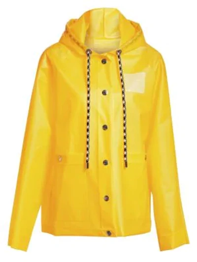 Shop Proenza Schouler Care Label Raincoat In Buttercup