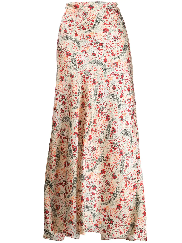 satin maxi skirt for sale