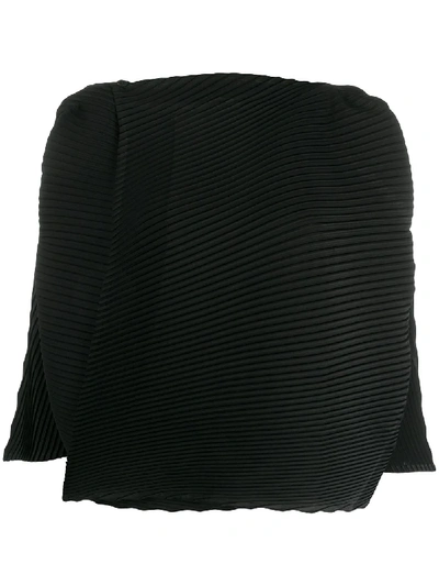 Shop Issey Miyake Micro Pleated Jacket - Black