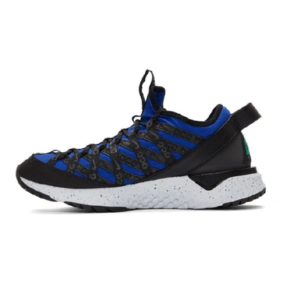Shop Nike Acg Blue And Black React Terra Gobe Sneakers In 400 Hyperro