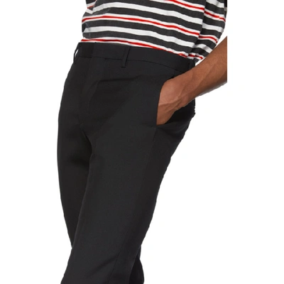 Black Blankline Johnny Trousers