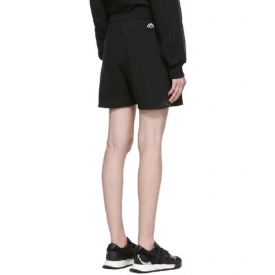 Shop Adidas Originals By Alexander Wang Black Wangbody Shorts