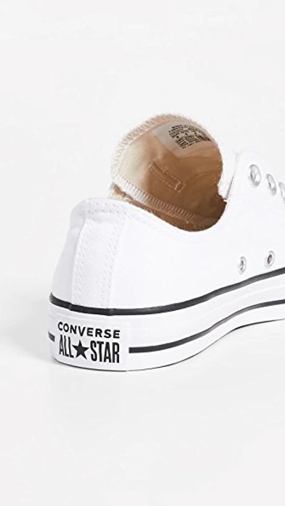 Shop Converse Chuck Taylor All Star Slip On Sneakers In White/black/white