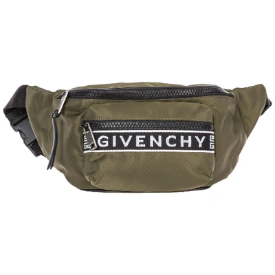 Shop Givenchy 4g Logo Belt Bag In Green