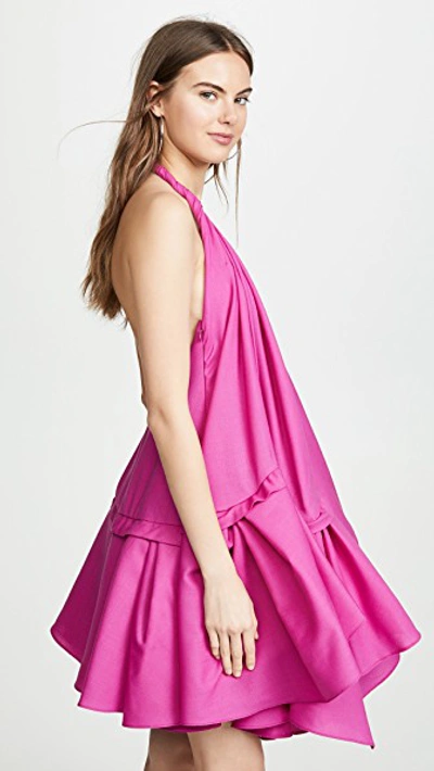 Shop Jacquemus Rosa Dress In Pink