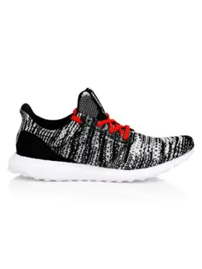 Shop Adidas By Missoni Men's Ultraboost Clima X Missoni Knit Sneakers In Black White Red