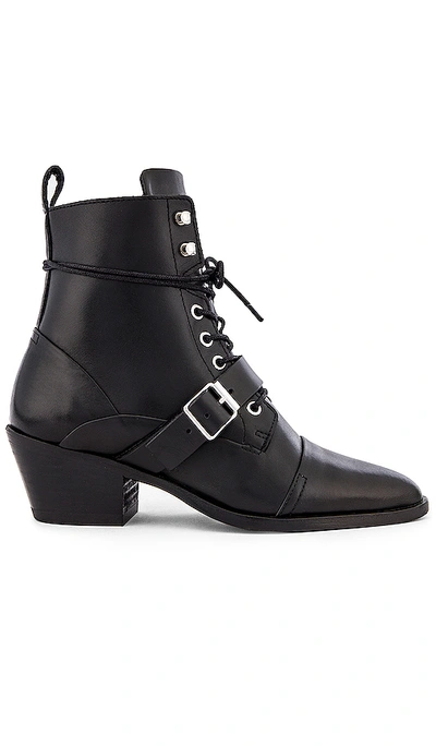 Shop Allsaints Katy Bootie In Black