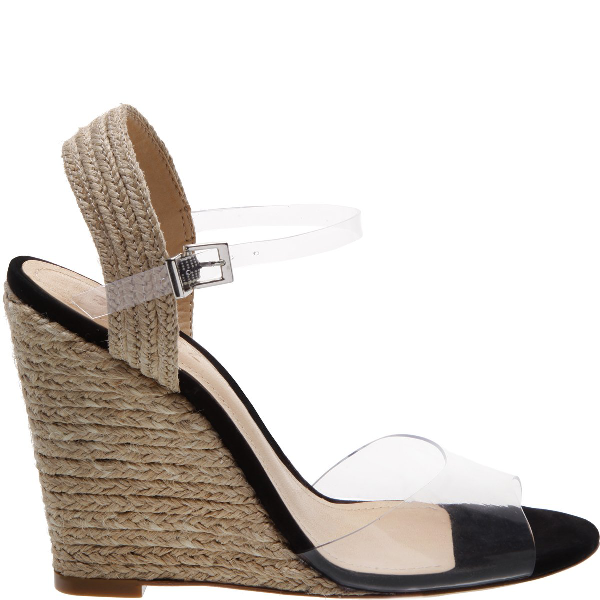 schutz clear wedge