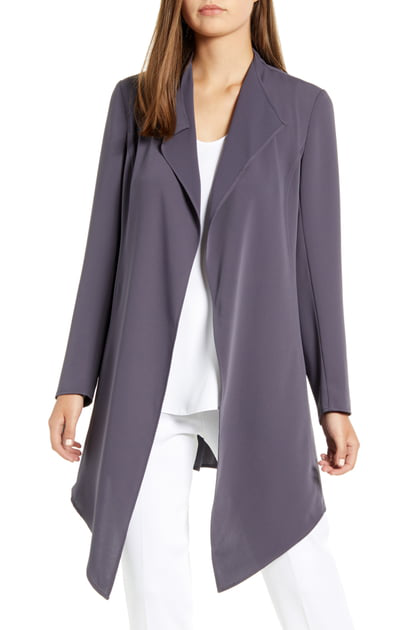 anne klein long jacket