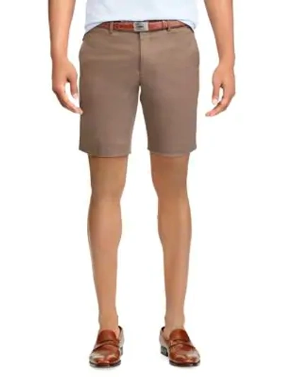 Shop Ralph Lauren Eaton Shorts In Grey
