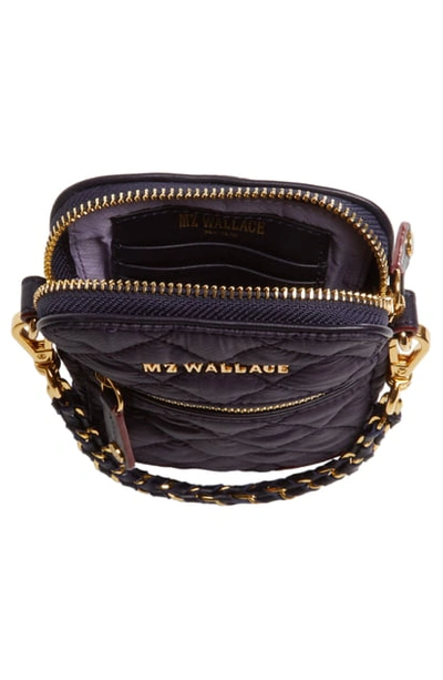 Shop Mz Wallace Micro Crosby Bag In Boysenberry