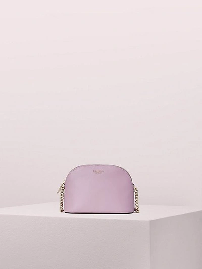 Shop Kate Spade Sylvia Small Dome Crossbody In Orchid