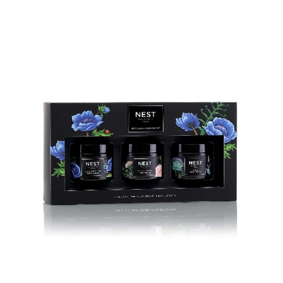 Shop Nest Fragrances Deluxe Body Cream Trio (midnight Fleur, Dahlia & Vines, Indigo)